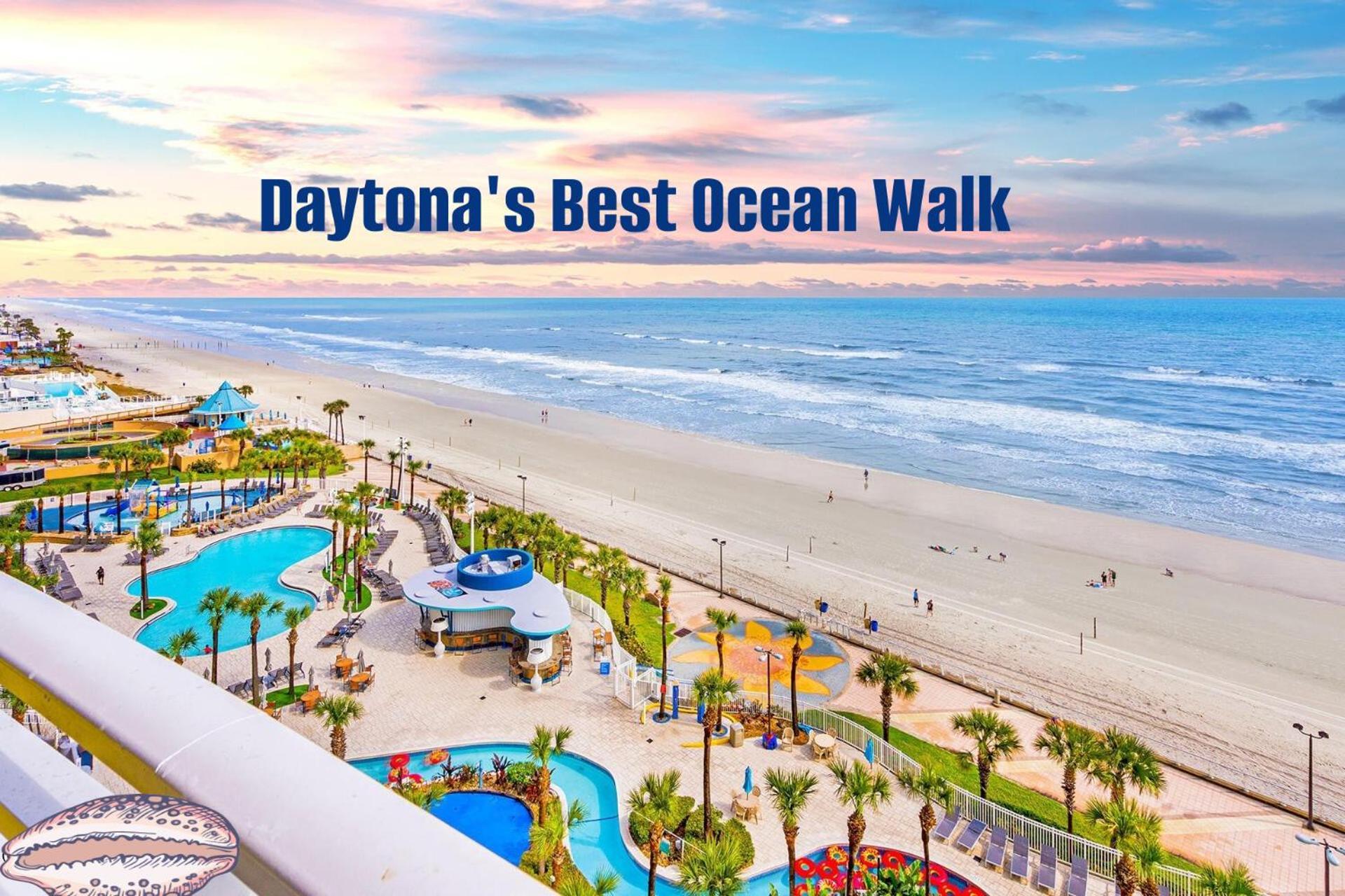 1 Bedroom Direct Oceanfront Condo Wyndham Ocean Walk Resort - Daytona Funland 703 Daytona Beach Ngoại thất bức ảnh