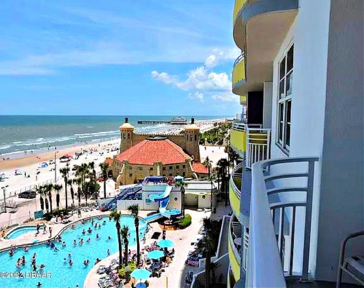 1 Bedroom Direct Oceanfront Condo Wyndham Ocean Walk Resort - Daytona Funland 703 Daytona Beach Ngoại thất bức ảnh