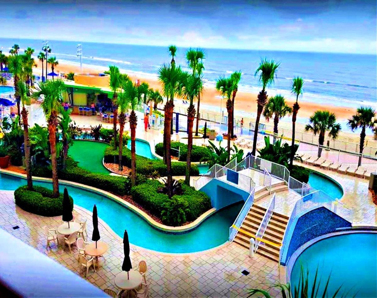 1 Bedroom Direct Oceanfront Condo Wyndham Ocean Walk Resort - Daytona Funland 703 Daytona Beach Ngoại thất bức ảnh