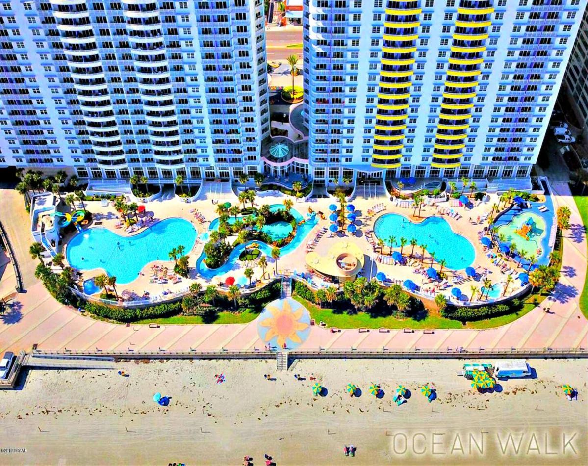 1 Bedroom Direct Oceanfront Condo Wyndham Ocean Walk Resort - Daytona Funland 703 Daytona Beach Ngoại thất bức ảnh